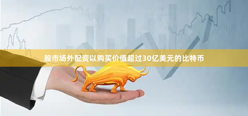 股市场外配资以购买价值超过30亿美元的比特币